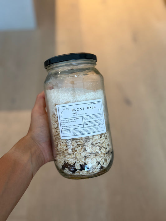 Lemon Bliss Ball Dry Mix