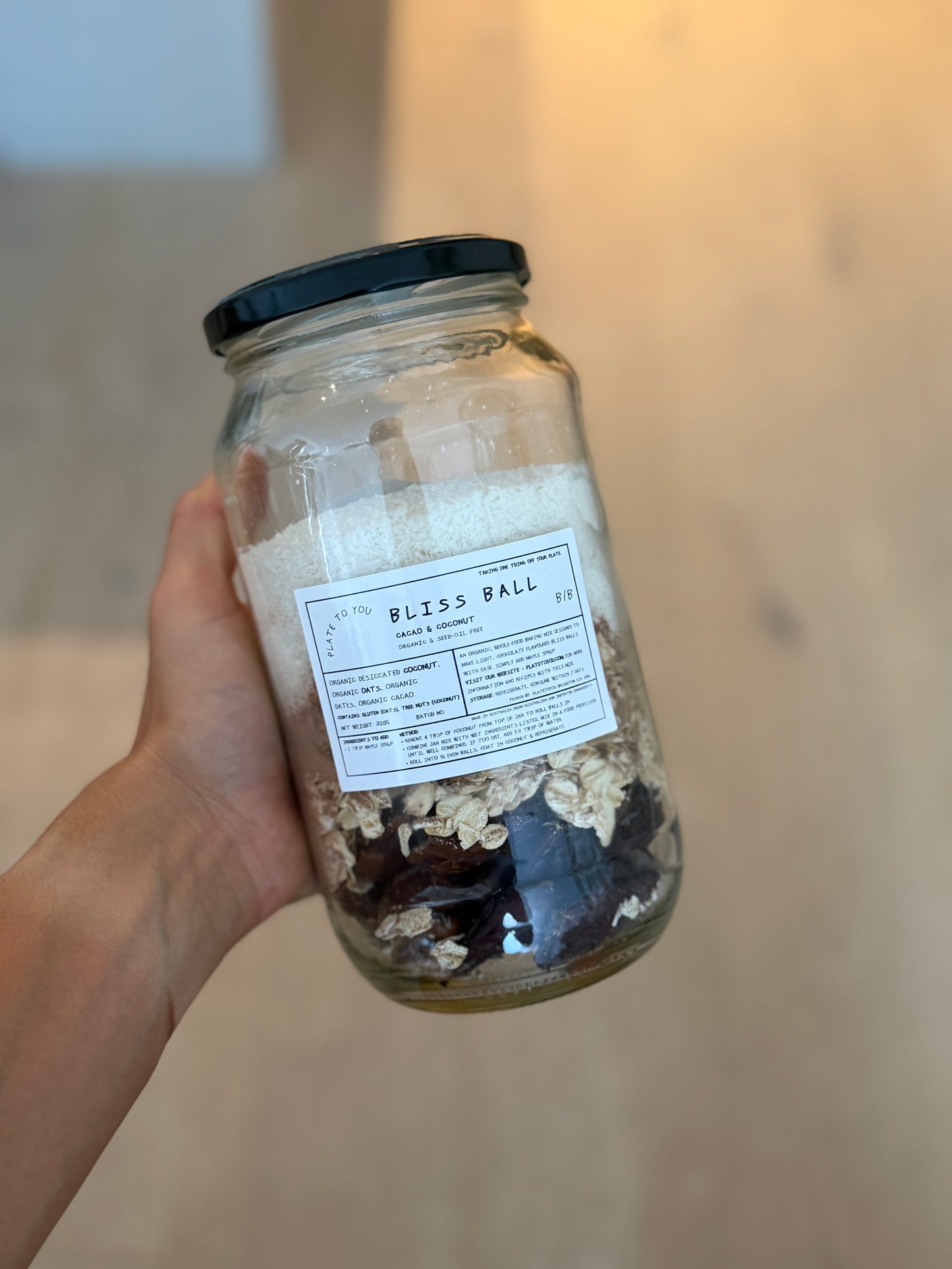 Cacao & Coconut Bliss Ball Dry Mix